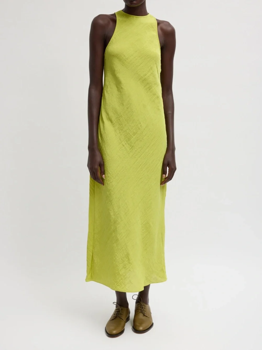 NWOT*Tibi The Crinkle Slip Midi Bias Dress - US 4 - Picture 1 of 11